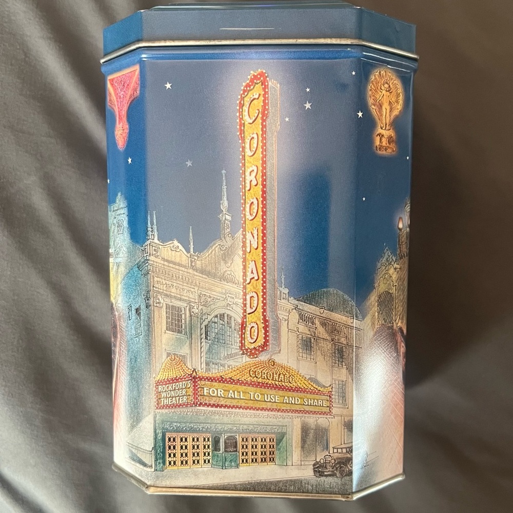 Vintage Coronado Theater Tin